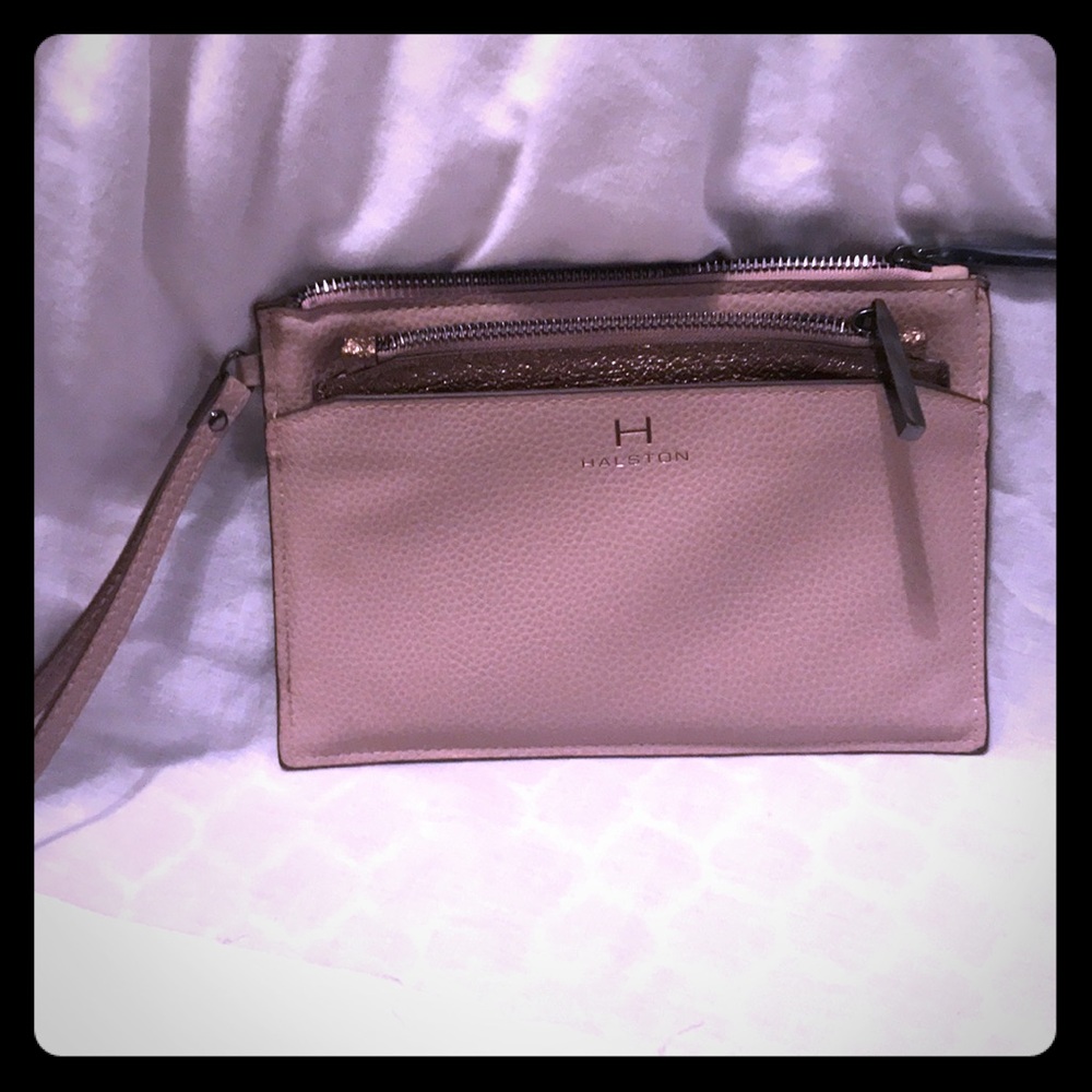 Pink clutch
